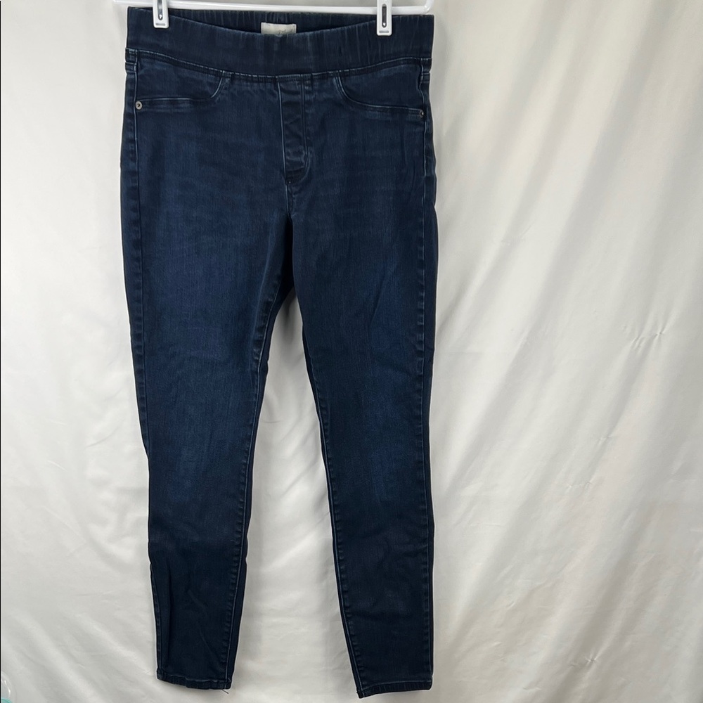 Universal Threads -Women’s Jeans - MedDark Blue - High Rise Pull On Jegging - 12